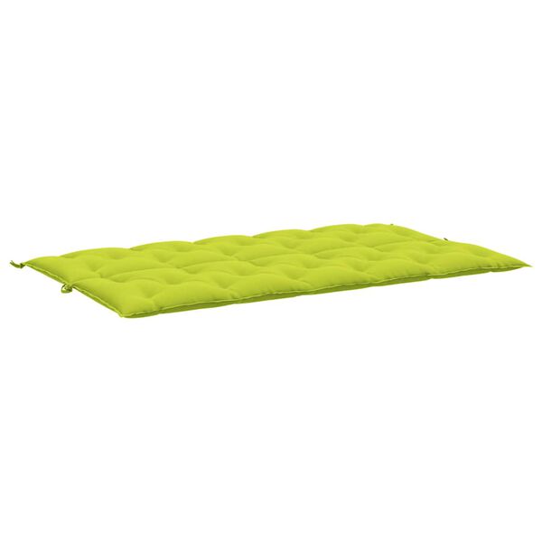 vidaXL Μαξιλάρι Πάγκου Κήπου Αν. Πράσινο 180x(50+50)x7εκ Ύφασμα Oxford