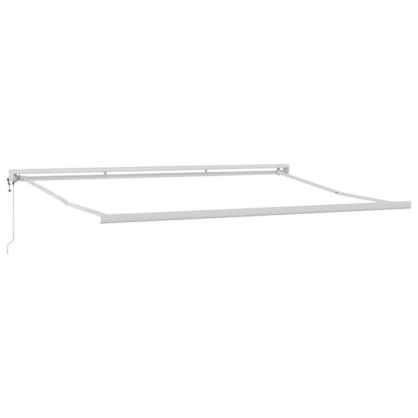 vidaXL Ανασυρόμενη τέντα Ανθρακί 450x300 εκ.