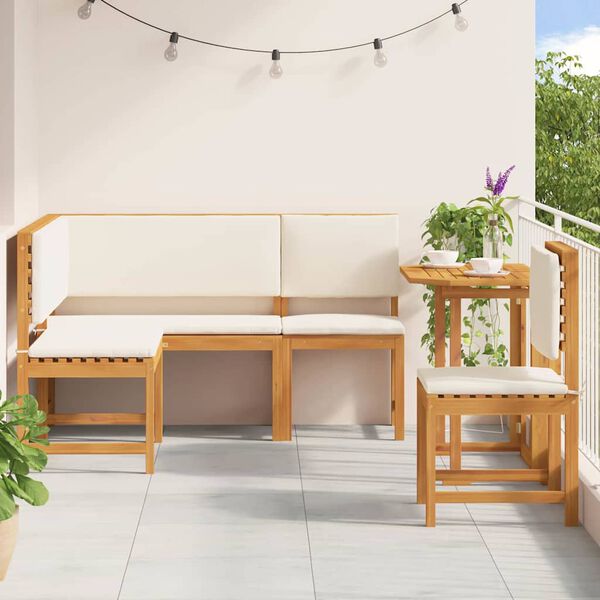 vidaXL &Sigma;&epsilon;&tau; &Pi;&alpha;&gamma;&kappa;ά&kappa;&iota; &Kappa;ή&pi;&omicron;&upsilon; 4 pcs &Kappa;&alpha;&phi;έ &Sigma;&tau;&epsilon;&rho;&epsilon;ό &Xi;ύ&lambda;&omicron; &Alpha;&kappa;&alpha;&kappa;ί&alpha;&sigmaf;