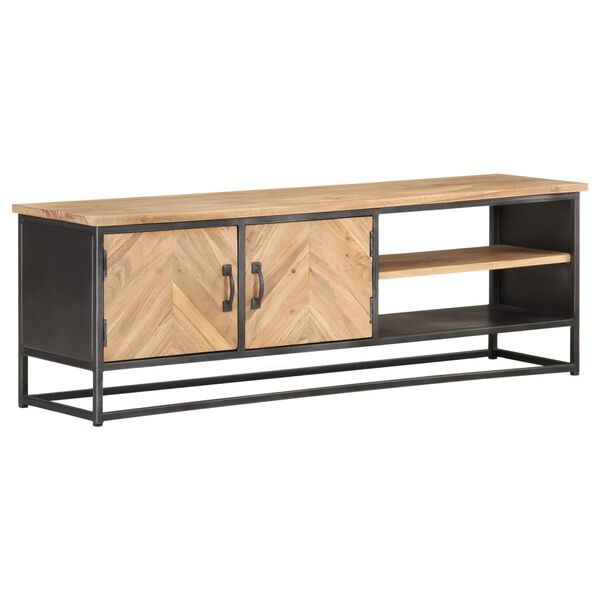 vidaXL Έπιπλο Τηλεόρασης 120 x 30 x 40 εκ. από Μασίφ Ξύλο Ακακίας