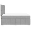 vidaXL &Kappa;&rho;&epsilon;&beta;ά&tau;&iota; Boxspring &mu;&epsilon; &Sigma;&tau;&rho;ώ&mu;&alpha; &Alpha;&nu;&omicron;&iota;&chi;&tau;ό &Gamma;&kappa;&rho;&iota; 140x200 &epsilon;&kappa;. &Upsilon;&phi;&alpha;&sigma;&mu;ά&tau;&iota;&nu;&omicron;