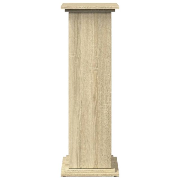 vidaXL Βάση Οθόνης με Αποθ. Sonoma Δρυς 31x30x90 εκ Επεξεργασμένο Ξύλο