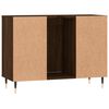 vidaXL Ντουλάπι Μπάνιου Καφέ Δρυς 80 x 33 x 60 εκ. Επεξεργασμένο Ξύλο