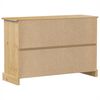 vidaXL Ντουλάπι Corona 112 x 40 x 75 εκ. από Μασίφ Ξύλο Πεύκου