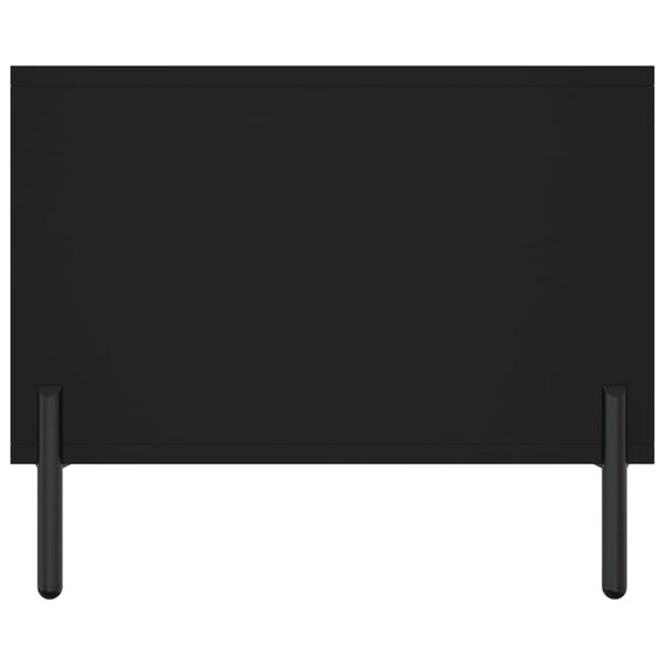 vidaXL Τραπεζάκι Σαλονιού Μαύρο 102x50x40 εκ. από Επεξεργασμένο Ξύλο