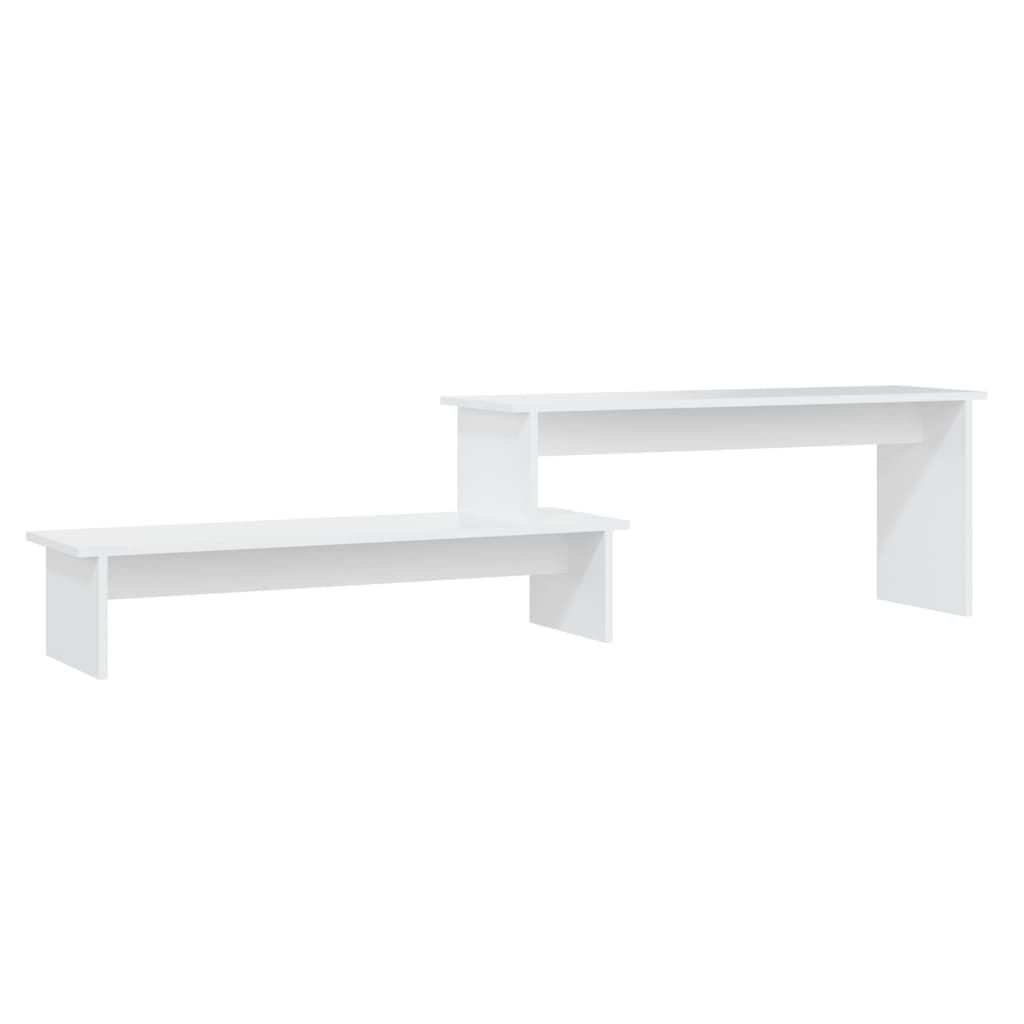 vidaXL Έπιπλο Τηλεόρασης Λευκό 180 x 30 x 43 εκ. από Επεξ. Ξύλο