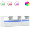vidaXL Έ&pi;&iota;&pi;&lambda;&omicron; &Tau;&omicron;ί&chi;&omicron;&upsilon; &Tau;&eta;&lambda;&epsilon;ό&rho;&alpha;&sigma;&eta;&sigmaf; &mu;&epsilon; LED &Lambda;&epsilon;&upsilon;&kappa;ό 130x31x45 &epsilon;&kappa;.