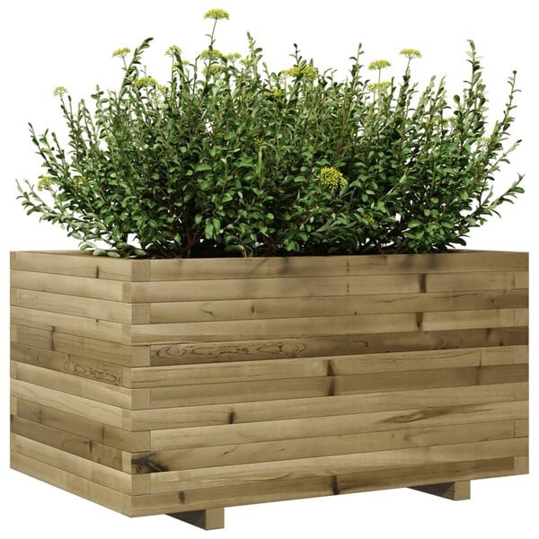 vidaXL Ζαρντινιέρα Κήπου 90x60x49,5 εκ. από Εμποτισμένο Ξύλο Πεύκου