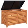 vidaXL Μπαούλο Αποθήκευσης Κήπου 90x48x55εκ. από Μασίφ Ξύλο Ευκαλύπτου