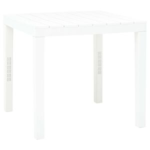 vidaXL &Tau;&rho;&alpha;&pi;έ&zeta;&iota; &Kappa;ή&pi;&omicron;&upsilon; &Lambda;&epsilon;&upsilon;&kappa;ό 78 x 78 x 72 &epsilon;&kappa;. &Pi;&lambda;&alpha;&sigma;&tau;&iota;&kappa;ό