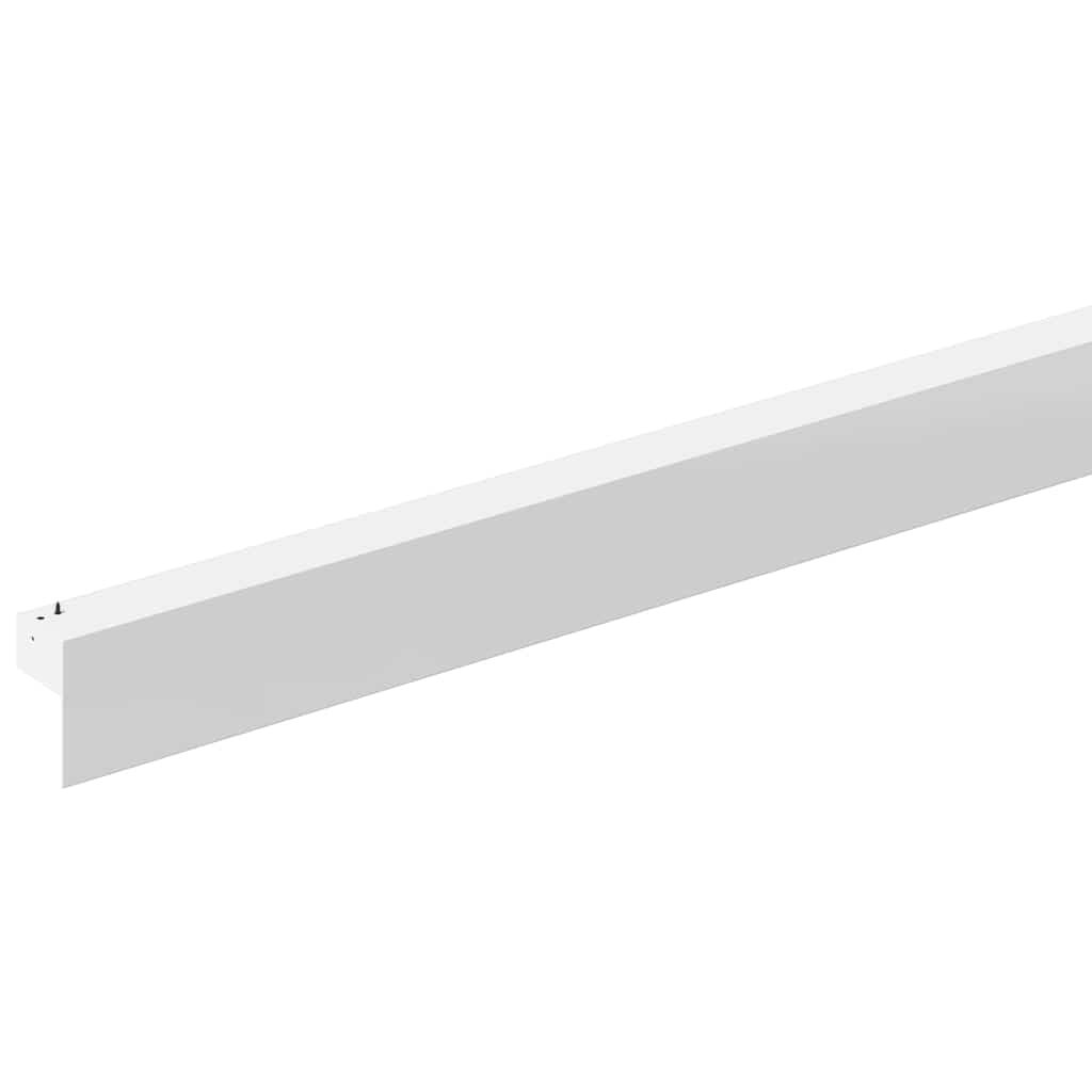 vidaXL Κιτ υλικού συρόμενης πόρτας 183 cm Κράμα αλουμινίου Sliver
