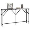 vidaXL Τραπέζι Κονσόλα Γκρι Sonoma 140 x 23 x 75 εκ. Επεξεργ. από Ξύλο
