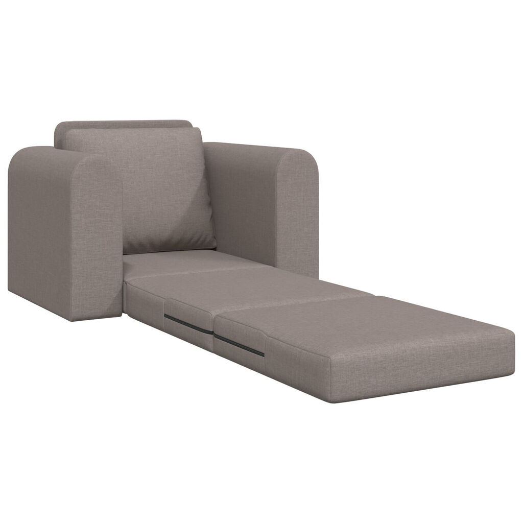 vidaXL Κατωσάι Καναπές Κρεβάτι 2 σε 1 Ταμπά 98x71x83 εκ. Ύφασμα