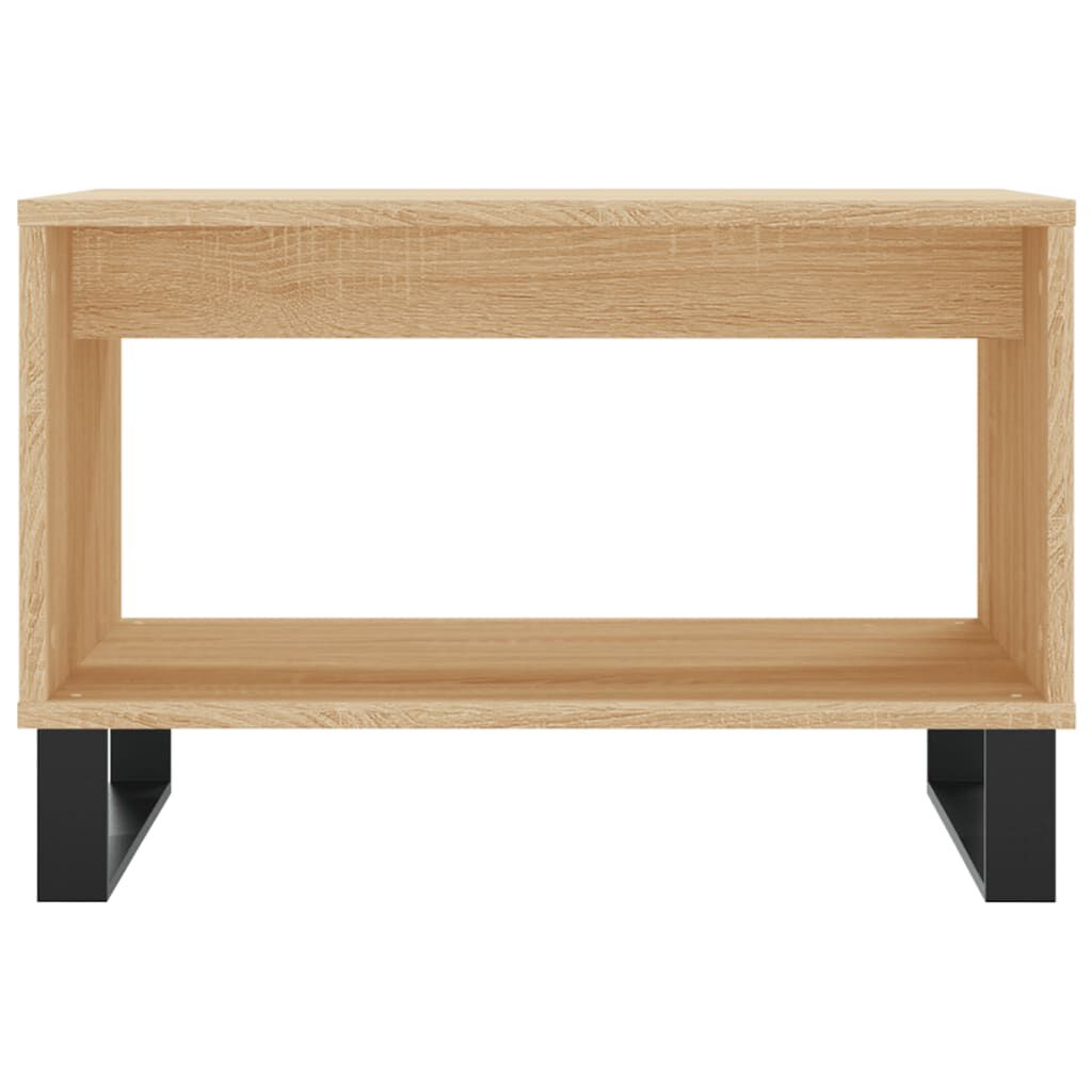 vidaXL Τραπεζάκι Σαλονιού Sonoma Δρυς 60x50x40 εκ. από Επεξεργ. Ξύλο