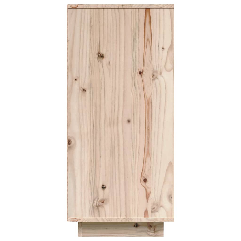 vidaXL Ντουλάπι 60 x 34 x 75 εκ. από Μασίφ Ξύλο Πεύκου