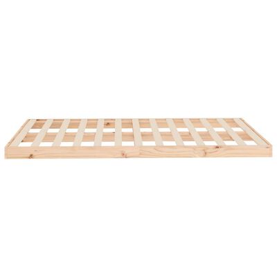 vidaXL Πλαίσιο Κρεβατιού 120 x 200 εκ. από Μασίφ Ξύλο Πεύκου