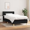 vidaXL &Kappa;&rho;&epsilon;&beta;ά&tau;&iota; Boxspring &mu;&epsilon; &Sigma;&tau;&rho;ώ&mu;&alpha; &Mu;&alpha;ύ&rho;&omicron; 80 x 200 &epsilon;&kappa;. &Upsilon;&phi;&alpha;&sigma;&mu;ά&tau;&iota;&nu;&omicron;
