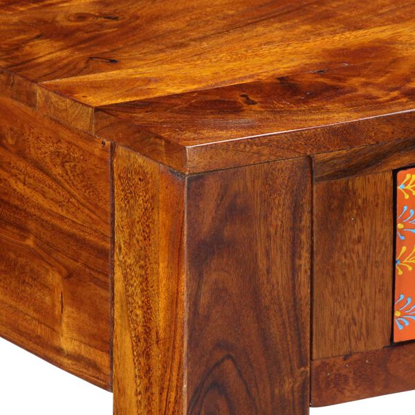 vidaXL Γραφείο 100x50x75 εκ. Μασίφ Ξύλο Ακακίας