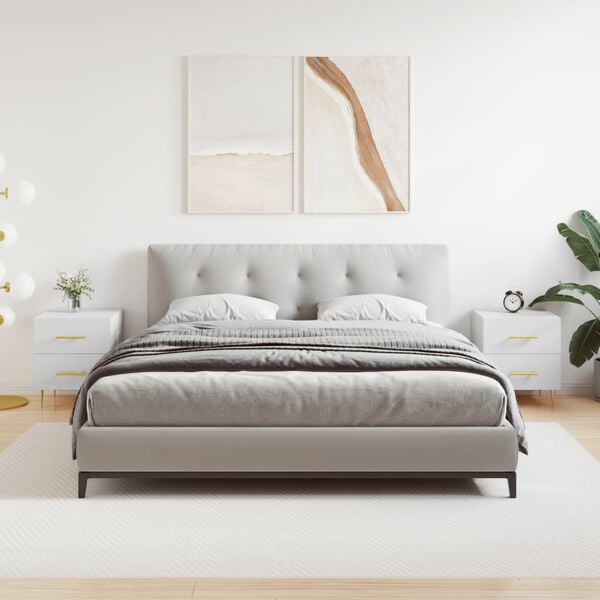 vidaXL &Kappa;&omicron;&mu;&omicron;&delta;ί&nu;&alpha; 2 &tau;&epsilon;&mu;. &Lambda;&epsilon;&upsilon;&kappa;ά 40 x 35 x 47,5 &epsilon;&kappa;. &alpha;&pi;ό &Epsilon;&pi;&epsilon;&xi;&epsilon;&rho;&gamma;&alpha;&sigma;&mu;έ&nu;&omicron; &Xi;ύ&lambda;&omicron;