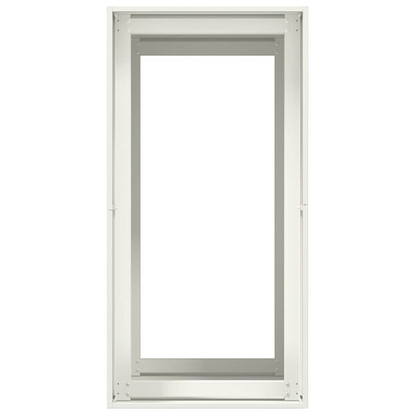 vidaXL Ζαρντινιέρα Λευκή 40x80x80 εκ. από Χάλυβα