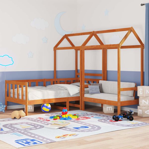 vidaXL &Sigma;&epsilon;&tau; &Kappa;&rho;&epsilon;&beta;&alpha;&tau;&iota;&omicron;ύ &Eta;&mu;έ&rho;&alpha;&sigmaf; &Kappa;&epsilon;&rho;&omega;&mu;έ&nu;&omicron; &Kappa;&alpha;&phi;έ 90 x 200 cm &Sigma;&tau;&epsilon;&rho;&epsilon;ό &pi;&epsilon;ύ&kappa;&omicron;