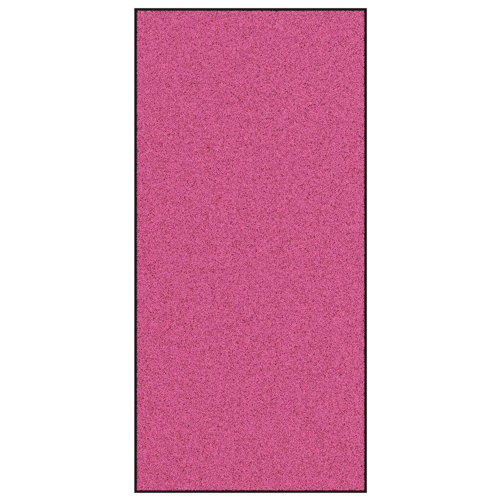vidaXL Ροζ Πατάκι - Πλενόμενο, 120x250 εκ