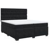vidaXL &Kappa;&rho;&epsilon;&beta;ά&tau;&iota; Boxspring &mu;&epsilon; &Sigma;&tau;&rho;ώ&mu;&alpha; &Mu;&alpha;ύ&rho;&omicron; 200x200 &epsilon;&kappa;. &Beta;&epsilon;&lambda;&omicron;ύ&delta;&iota;&nu;&omicron;