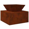 vidaXL &Phi;&omega;&tau;&iota;ά &Sigma;&kappa; rusty 50 x 50 x 40 cm &Alpha;&tau;&sigma;ά&lambda;&iota; &Sigma;&kappa;&lambda;&eta;&rho;&upsilon;&theta;έ&nu; &sigma;&tau;&omicron;&nu; &Alpha;έ&rho;&alpha;