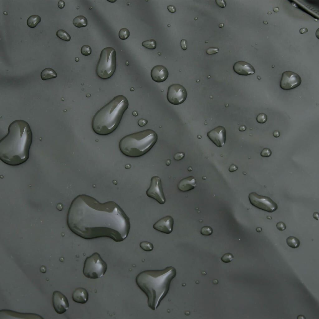 vidaXL Waist Waders με μπότες σκούρο πράσινο μέγεθος 38