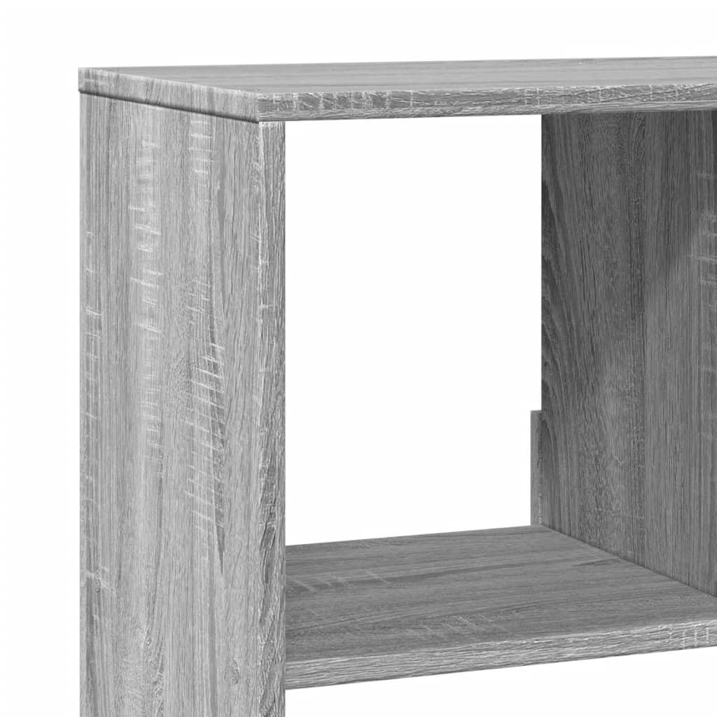 vidaXL Βιβλιοθήκη Γκρι Sonoma 100x33x156,5 εκ. από Επεξεργ. Ξύλο