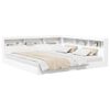 vidaXL &Kappa;&rho;&epsilon;&beta;ά&tau;&iota; &Beta;&iota;&beta;&lambda;&iota;&omicron;&theta;ή&kappa;&eta;&sigmaf; &Lambda;&epsilon;&upsilon;&kappa;ό 180 x 200 cm &Epsilon;&pi;&epsilon;&xi;&epsilon;&rho;&gamma;&alpha;&sigma;&mu;έ&nu;&omicron; &xi;ύ&lambda;&omicron;
