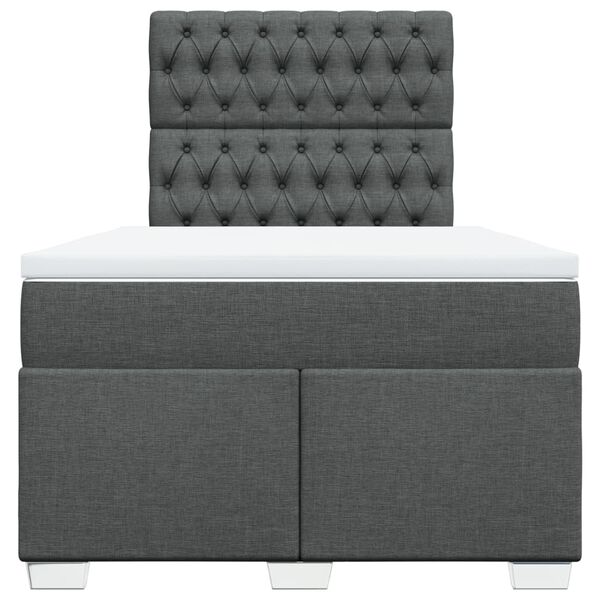 vidaXL &Kappa;&rho;&epsilon;&beta;ά&tau;&iota; Boxspring &mu;&epsilon; &Sigma;&tau;&rho;ώ&mu;&alpha; &Sigma;&kappa;&omicron;ύ&rho;&omicron; &Gamma;&kappa;&rho;&iota; 120x200 &epsilon;&kappa;. &Upsilon;&phi;&alpha;&sigma;&mu;ά&tau;&iota;&nu;&omicron;