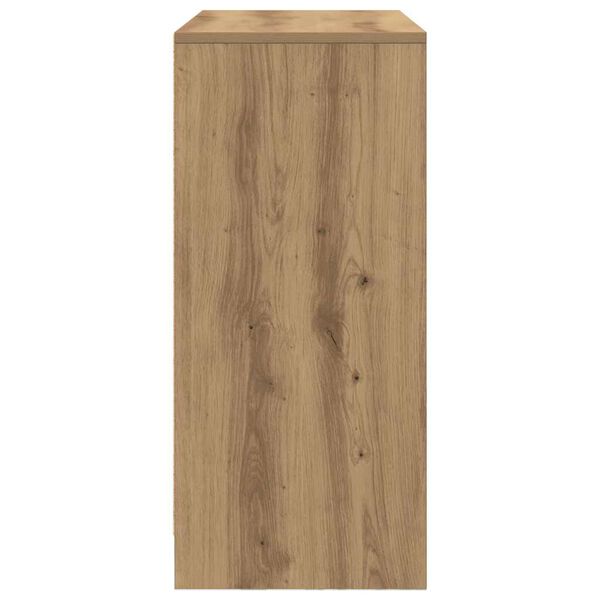 vidaXL Συρταριέρα με Συρτάρια Τεχνίτης Δρυς 80x34x76 εκ. Επεξ. Ξύλο