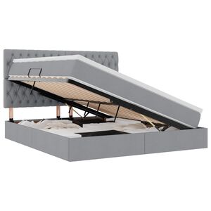 vidaXL &Kappa;&rho;&epsilon;&beta;ά&tau;&iota; &mu;&epsilon; &alpha;&pi;&omicron;&theta;&eta;&kappa;&epsilon;&upsilon;&tau;&iota;&kappa;ό &chi;ώ&rho;&omicron; &kappa;&alpha;&iota; &sigma;&tau;&rho;ώ&mu;&alpha; &mu;&epsilon; &sigma;&tau;&rho;ώ&mu;&alpha; 160 x 200 cm