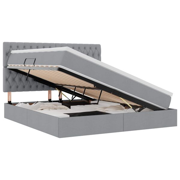 vidaXL &Kappa;&rho;&epsilon;&beta;ά&tau;&iota; &mu;&epsilon; &alpha;&pi;&omicron;&theta;&eta;&kappa;&epsilon;&upsilon;&tau;&iota;&kappa;ό &chi;ώ&rho;&omicron; &kappa;&alpha;&iota; &sigma;&tau;&rho;ώ&mu;&alpha; &mu;&epsilon; &sigma;&tau;&rho;ώ&mu;&alpha; 160 x 200 cm