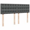 vidaXL &Kappa;&rho;&epsilon;&beta;ά&tau;&iota; Boxspring &mu;&epsilon; &Sigma;&tau;&rho;ώ&mu;&alpha; &Sigma;&kappa;&omicron;ύ&rho;&omicron; &Gamma;&kappa;&rho;&iota; 160x200 &epsilon;&kappa; &Upsilon;&phi;&alpha;&sigma;&mu;ά&tau;&iota;&nu;&omicron;
