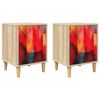 vidaXL &Kappa;&omicron;&mu;&omicron;&delta;ί&nu;&omicron; HEESCH 2 &tau;&mu;&chi;. Sonoma &Delta;&rho;&upsilon;&sigmaf; 36 x 33 x 50 &epsilon;&kappa;.