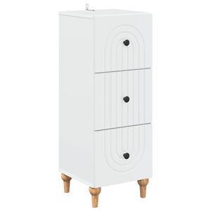 vidaXL &Nu;&tau;&omicron;&upsilon;&lambda;ά&pi;&iota; &mu;&epsilon; &Sigma;&upsilon;&rho;&tau;ά&rho;&iota;&alpha; &Lambda;&epsilon;&upsilon;&kappa;ό 33 x 34,5 x 90 &epsilon;&kappa; &Epsilon;&pi;&epsilon;&xi;&epsilon;&rho;&gamma;&alpha;&sigma;&mu;έ&nu;&omicron; &Xi;ύ&lambda;&omicron;