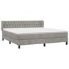 vidaXL &Kappa;&rho;&epsilon;&beta;ά&tau;&iota; Boxspring &mu;&epsilon; &Sigma;&tau;&rho;ώ&mu;&alpha; &Alpha;&nu;&omicron;&iota;&chi;&tau;ό &Gamma;&kappa;&rho;&iota; 160x200 &epsilon;&kappa;. &Beta;&epsilon;&lambda;&omicron;ύ&delta;&iota;&nu;&omicron;