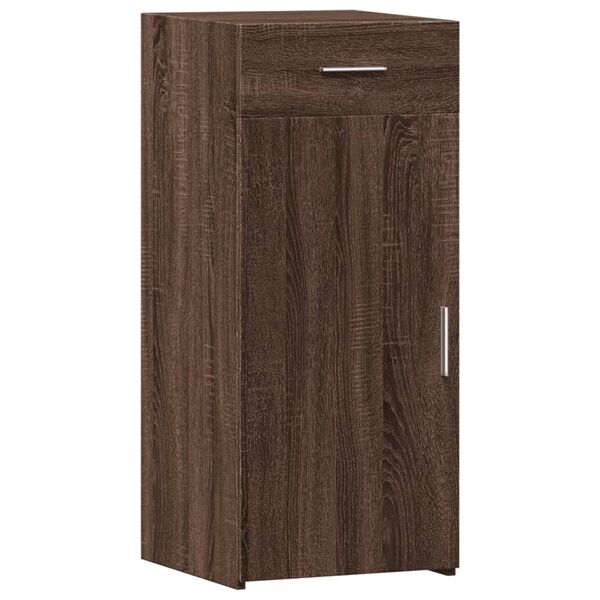 vidaXL Ντουλάπι Καφέ Δρυς 40x42,5x93 εκ. Επεξεργασμένο Ξύλο