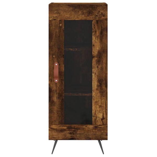 vidaXL Ντουλάπι Καπνιστή δρυς 34,5x34x180 εκ. από Επεξεργασμένο Ξύλο