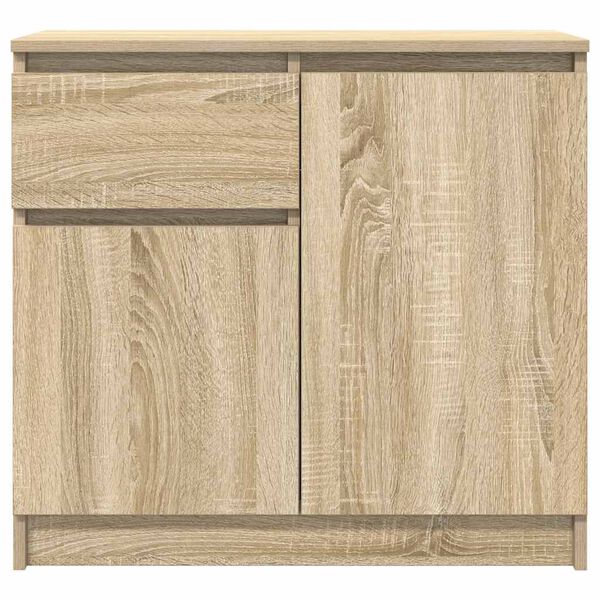 vidaXL Συρταριέρα με Συρτάρια Sonoma Δρυς 71x35x65 εκ. από Επεξ. Ξύλο