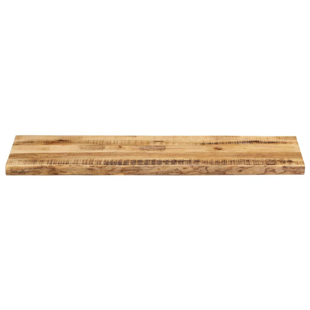 vidaXL Επιφάνεια Τραπεζιού 110x40x3,8 εκ. Live Edge Μασίφ Ξύλο Μάνγκο