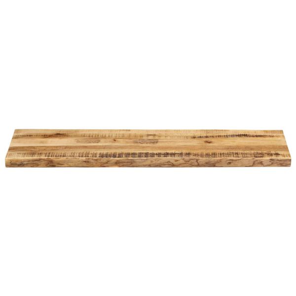 vidaXL Επιφάνεια Τραπεζιού 110x40x3,8 εκ. Live Edge Μασίφ Ξύλο Μάνγκο