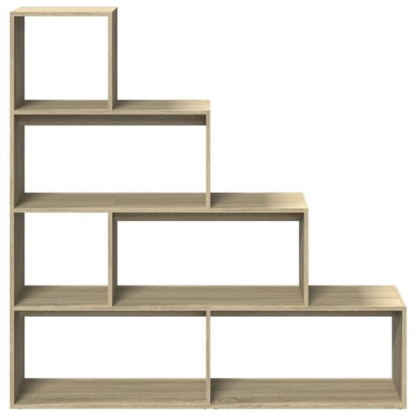 vidaXL Βιβλιοθήκη/Διαχωριστικό Χώρου 4 Επ. 143,5x29x143,5 εκ. Επ. Ξύλο