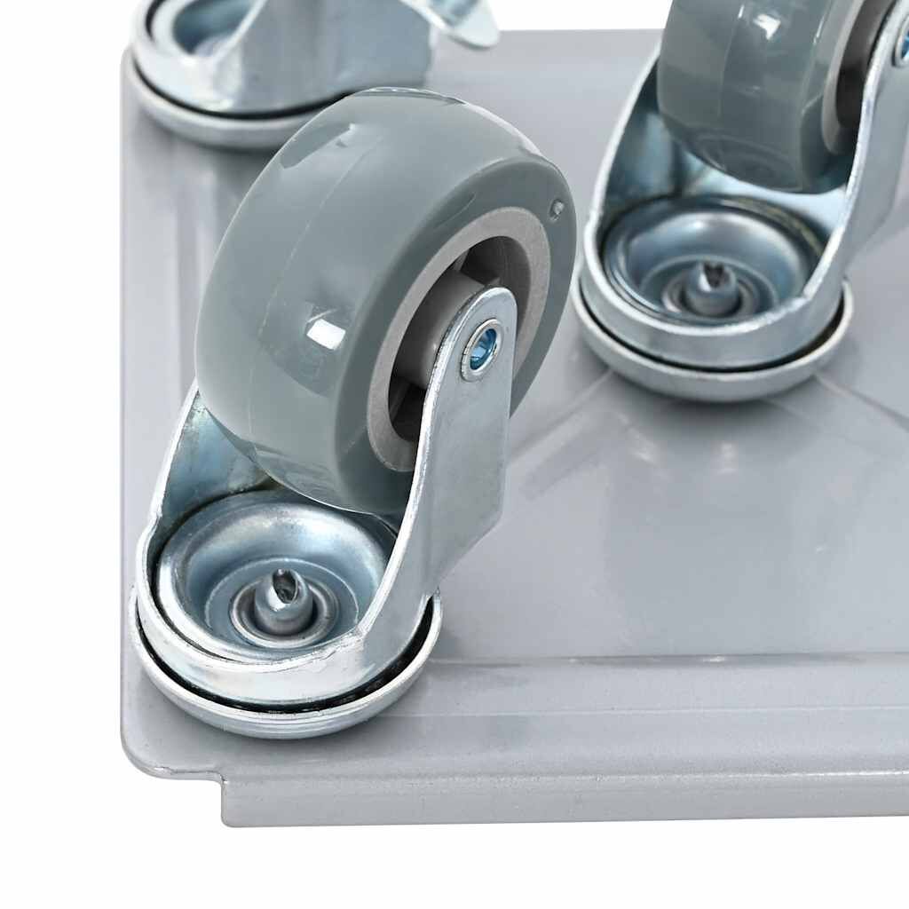 vidaXL Ρόλοι Επίπλων 4 τεμ. με Ανυψωτικό 17,5x16x7,5 εκ. Ατσάλι 1600 κιλά