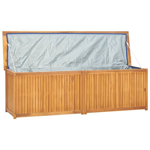vidaXL Μπαούλο Κήπου 175 x 50 x 55 εκ. από Μασίφ Ξύλο Teak