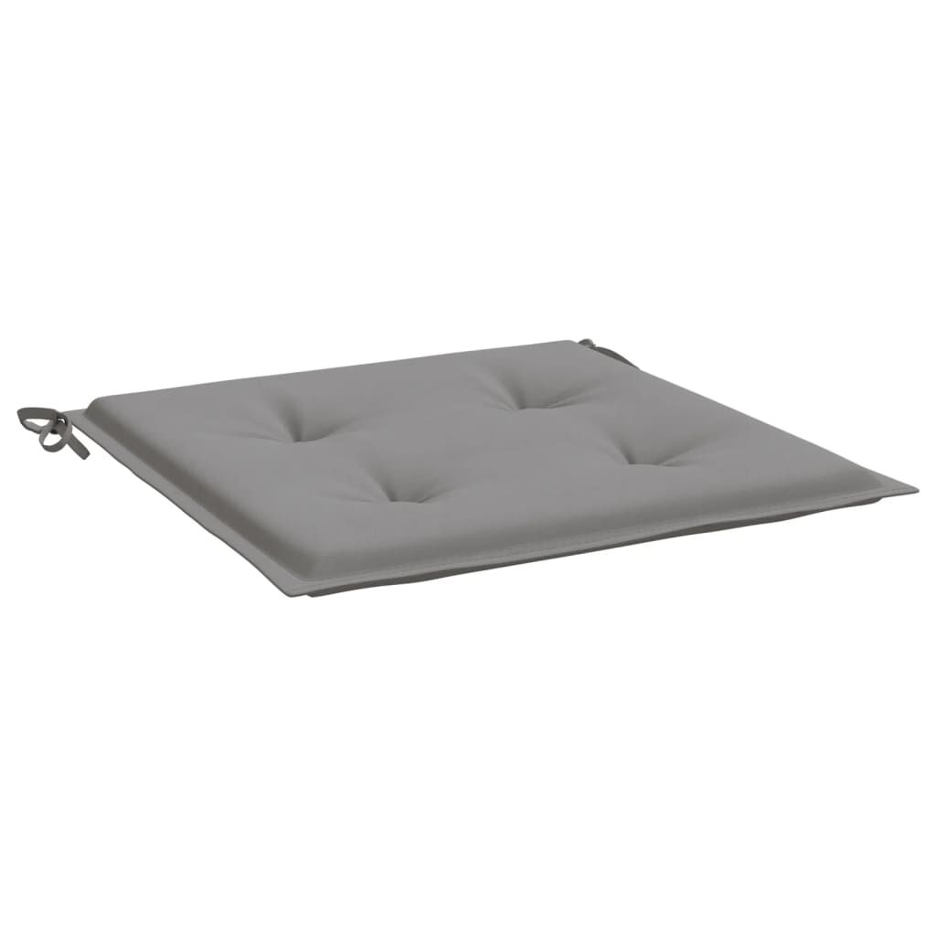 vidaXL Μαξιλάρια Καρέκλας Κήπου 6 τεμ. Γκρι 50x50x3 εκ. Ύφασμα Oxford