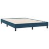 vidaXL &Kappa;&rho;&epsilon;&beta;ά&tau;&iota; Boxspring &mu;&epsilon; &Sigma;&tau;&rho;ώ&mu;&alpha; & LED &sigma;&kappa;&omicron;ύ&rho;&omicron; &mu;&pi;&lambda;&epsilon; 140x220 cm &Beta;&epsilon;&lambda;&omicron;ύ&delta;&iota;&nu;&omicron;