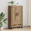 vidaXL Highboard Artisan Oak 69,5 x 31 x 115 &epsilon;&kappa;. &Epsilon;&pi;&epsilon;&xi;&epsilon;&rho;&gamma;&alpha;&sigma;&mu;έ&nu;&omicron; &xi;ύ&lambda;&omicron;